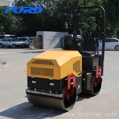 1.5 Ton Tandem Drum Mini Road Roller Compactor (FYL-900)